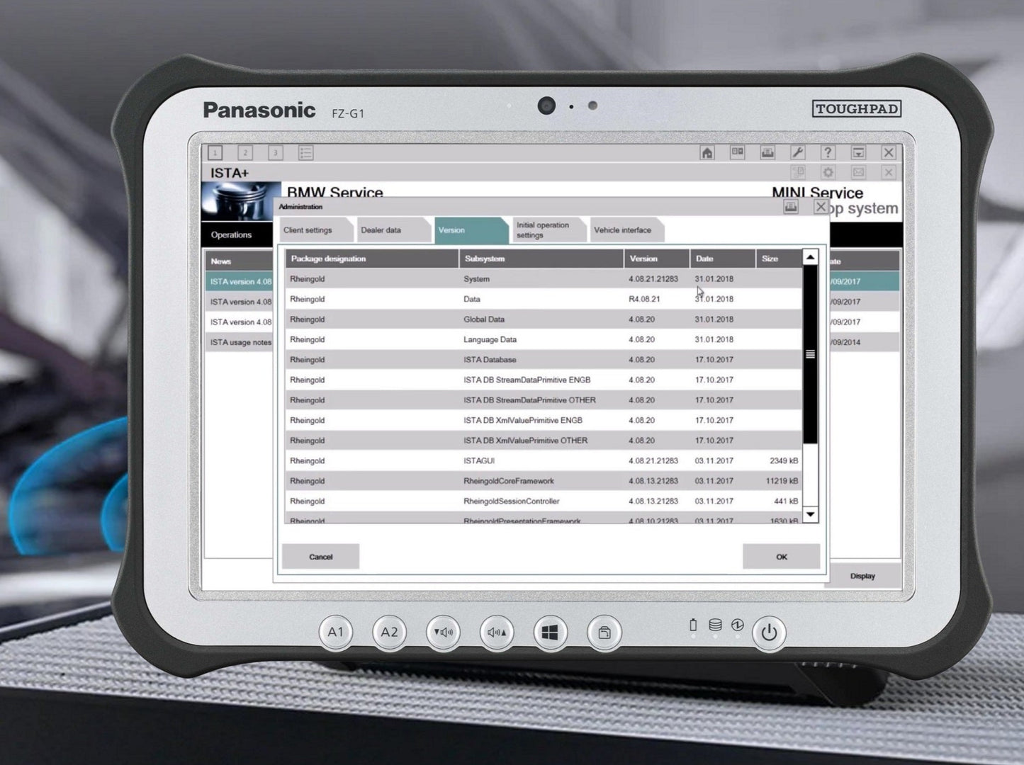 Panasonic Toughpad FZ-G1